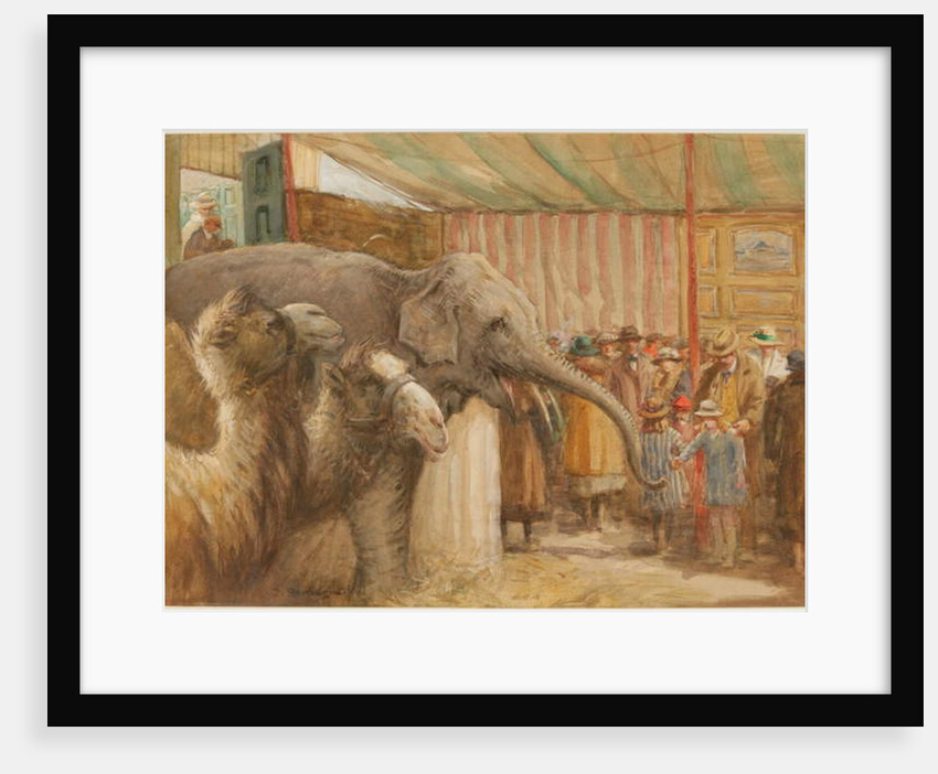 Bostock and Wombwell's Menagerie by John Atkinson