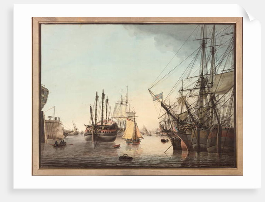 In Harbour by Samuel Atkins