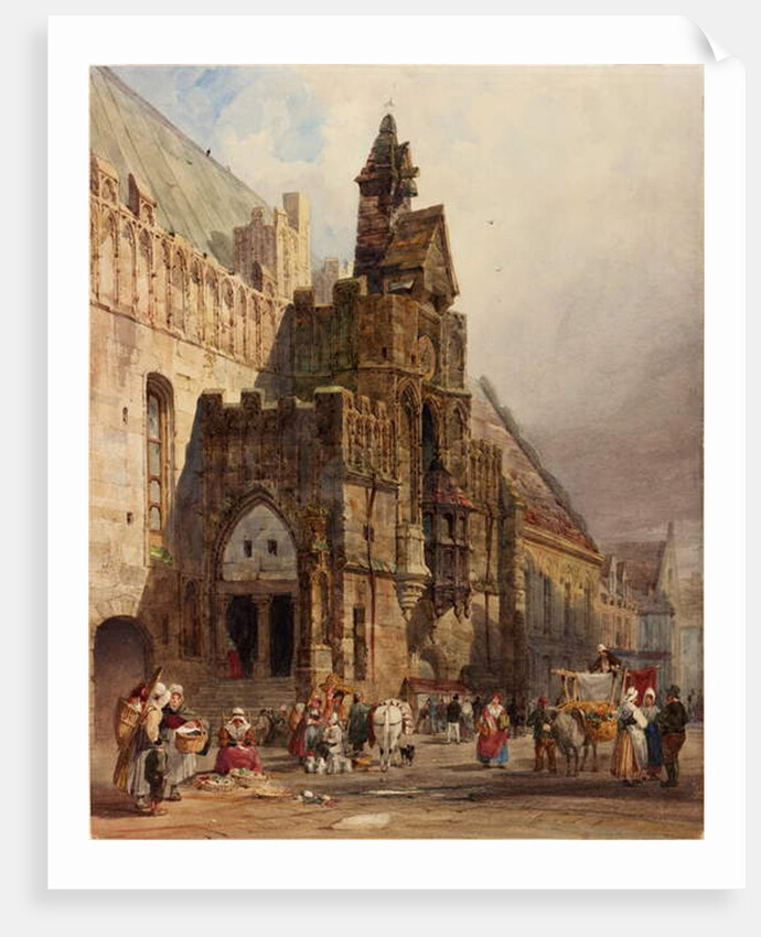 Hotel de Ville de St Omer, Pas de Calais by Thomas Shotter Boys