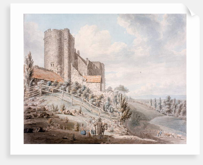 Lympne Castle, Kent, 1790 by Edward Dayes
