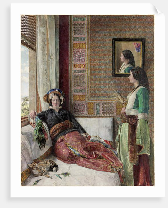 Hareem Life - Constantinople by John Frederick Lewis