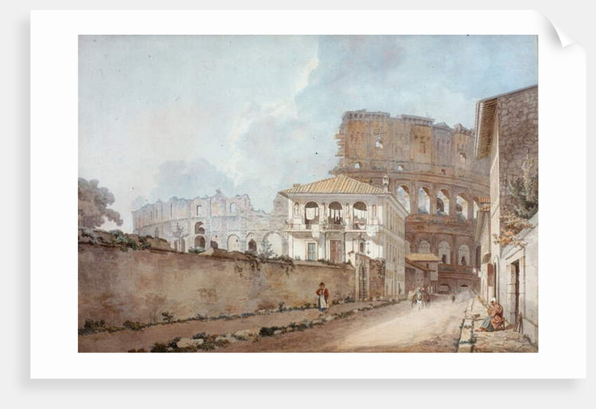 The Colosseum, Rome by William Pars