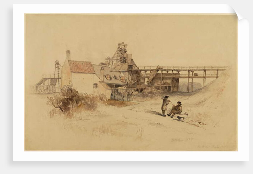 The B Pit, Fawden Colliery by Thomas H. Hair