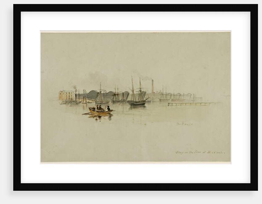 Drop on the Tees at Middlesbro' by Thomas H. Hair