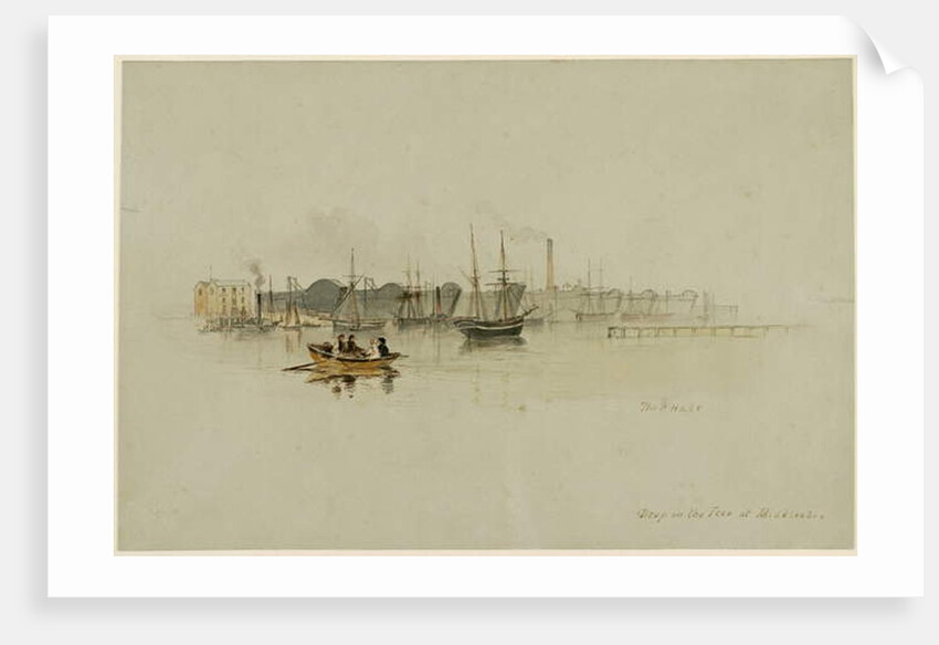 Drop on the Tees at Middlesbro' by Thomas H. Hair