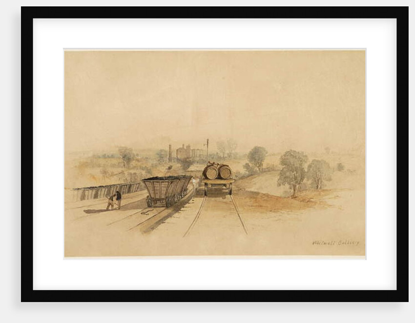 Whitwell Colliery by Thomas H. Hair