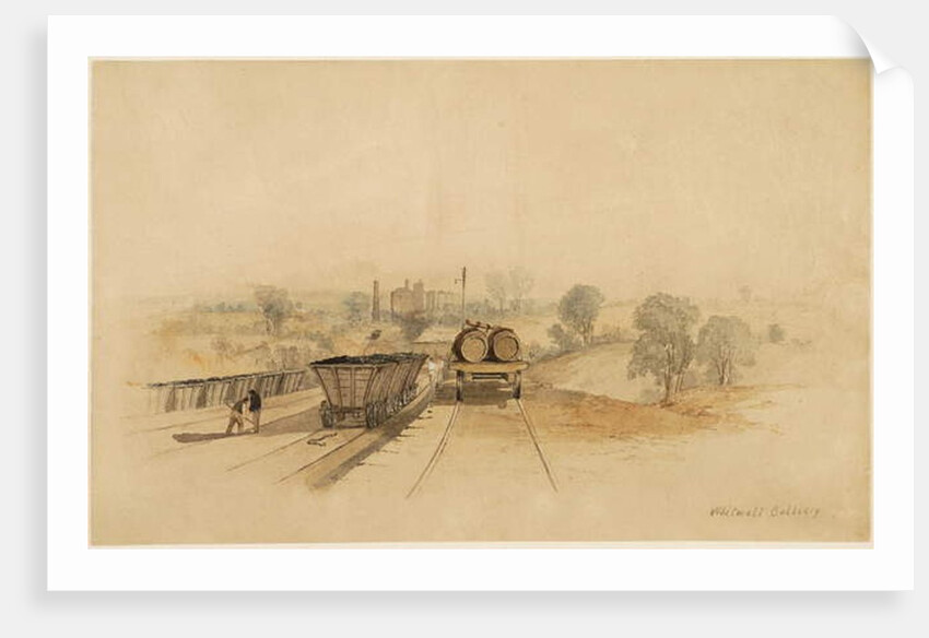 Whitwell Colliery by Thomas H. Hair