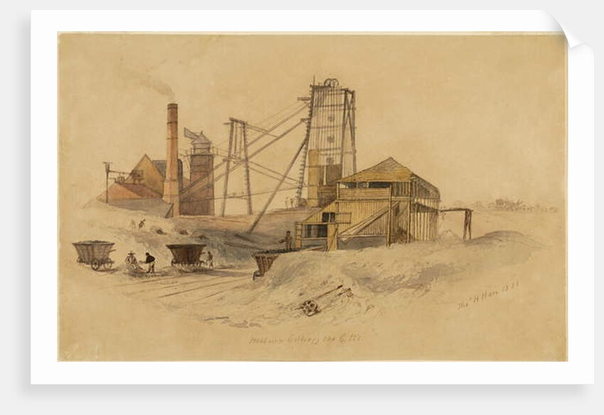Hebburn Colliery, The C Pit by Thomas H. Hair