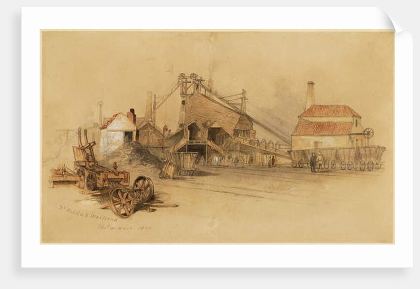 St Hilda’s, South Shields by Thomas H. Hair