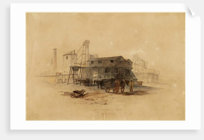 St' Lawrence Colliery by Thomas H. Hair