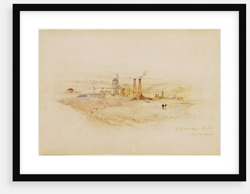 Waldridge Colliery by Thomas H. Hair