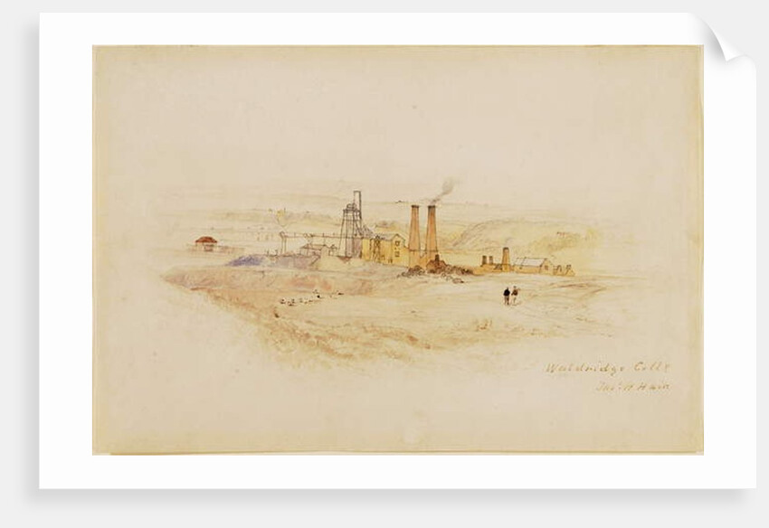 Waldridge Colliery by Thomas H. Hair