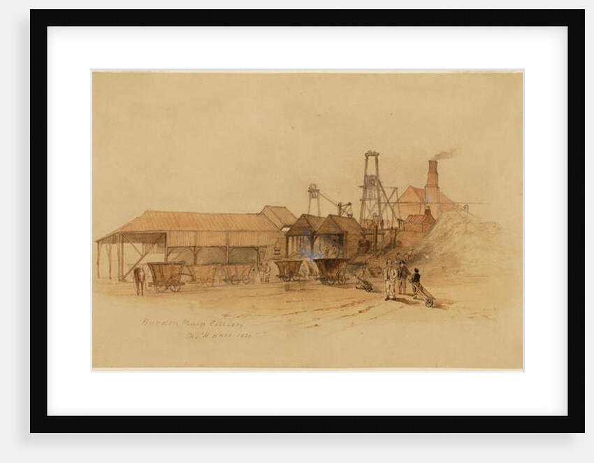 Burdon Main Colliery by Thomas H. Hair