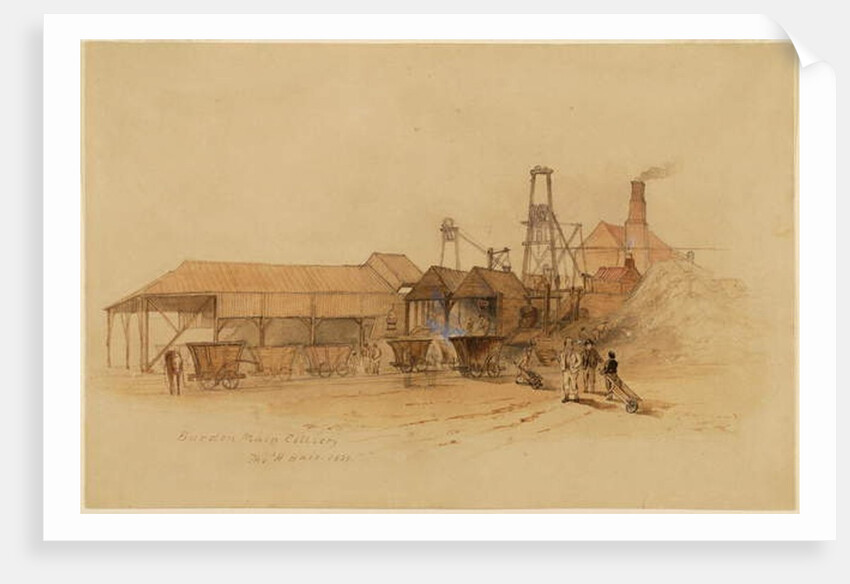Burdon Main Colliery by Thomas H. Hair