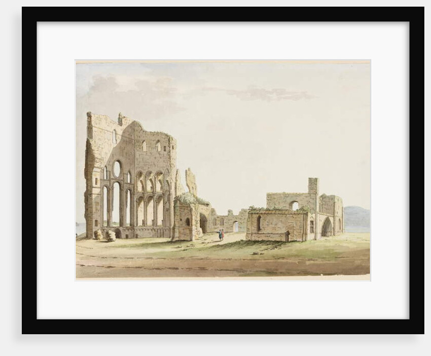 Tynemouth Priory, Northumberland by Samuel Hieronymous Grimm