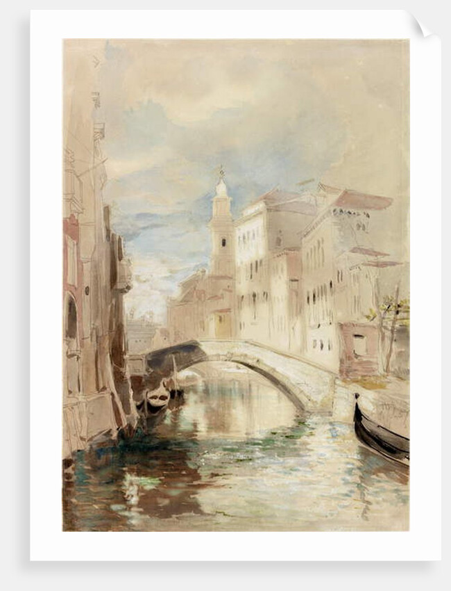 The Merchant of Venice on the Rialto Bridge by James Holland