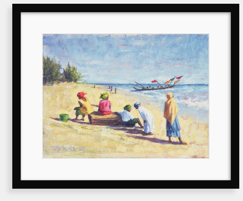 The Beach at Abene, Senegal, 1997 by Tilly Willis