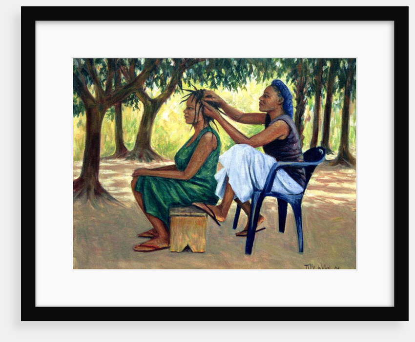 The Hairdresser, 2001 by Tilly Willis