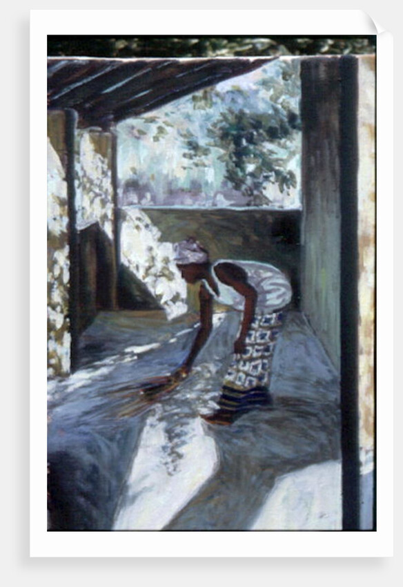 Girl Sweeping I, 2002 by Tilly Willis