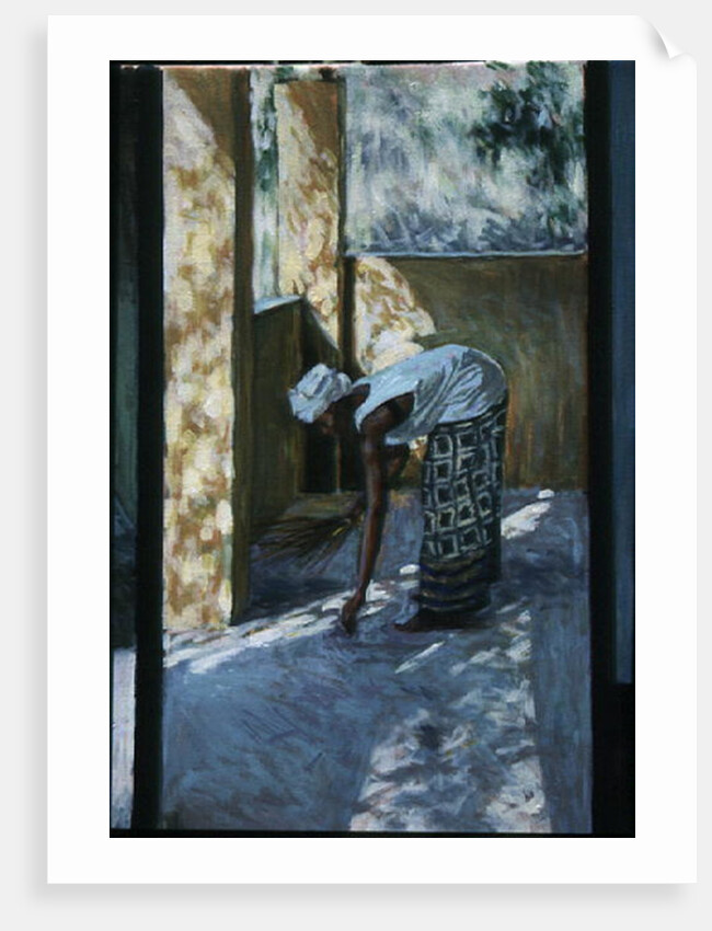 Girl Sweeping II, 2002 by Tilly Willis