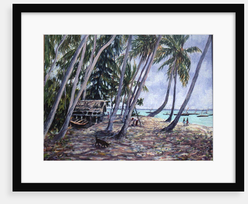 Rustling Palms, Zanzibar, 2002 by Tilly Willis