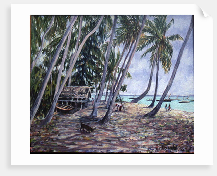 Rustling Palms, Zanzibar, 2002 by Tilly Willis