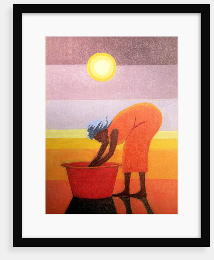 The Red Bucket, 2002 by Tilly Willis