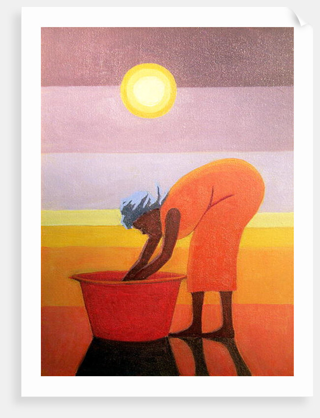 The Red Bucket, 2002 by Tilly Willis