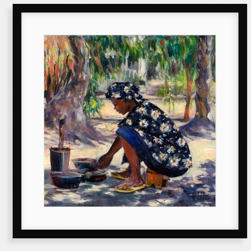 Woman Cooking, 2004 by Tilly Willis