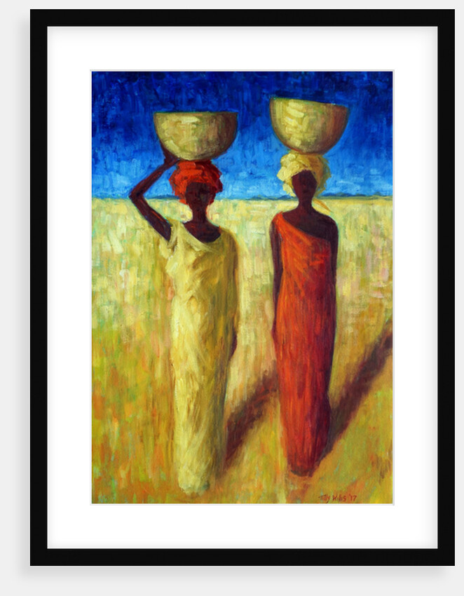 Calabash Cousins ,2017,oil by Tilly Willis