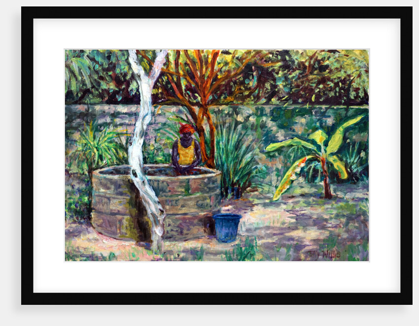 The Garden Well,2017,oil by Tilly Willis
