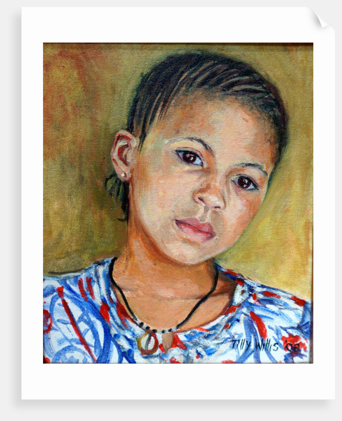 Girl with Braids 2008 by Tilly Willis