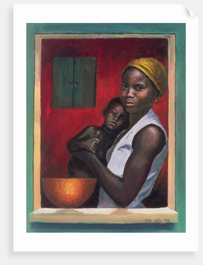 Through the Window, 1992 by Tilly Willis