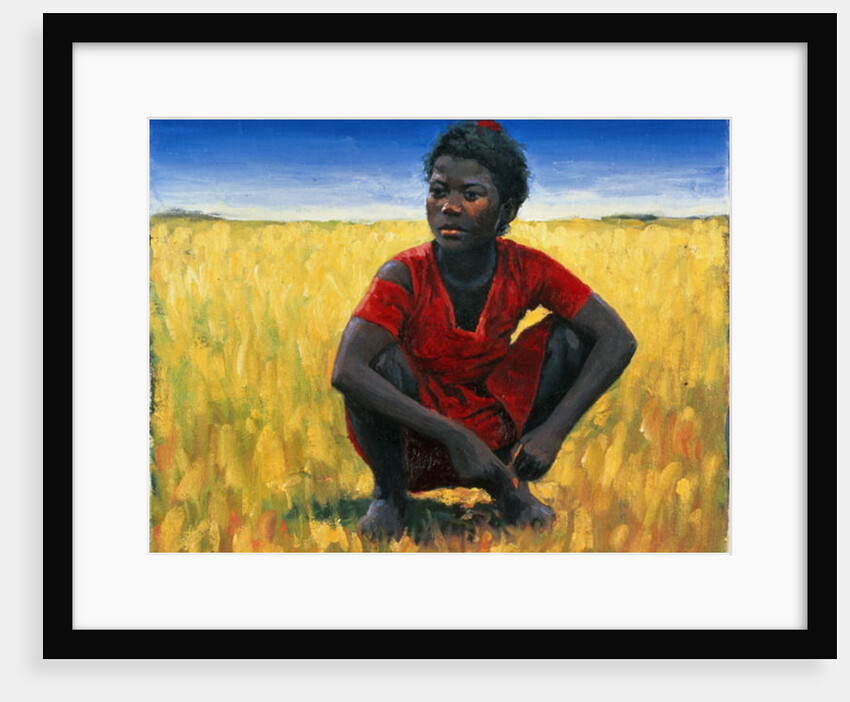 Girl in Red, 1992 by Tilly Willis