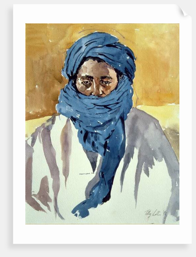 Tuareg Tribesman, Timbuctoo, 1991 by Tilly Willis