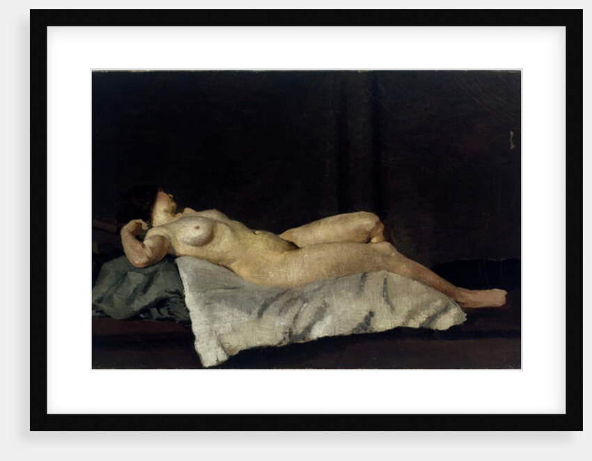 Female Figure Lying on Her Back, c.1912 [LDUCS-5204] by Dora Carrington