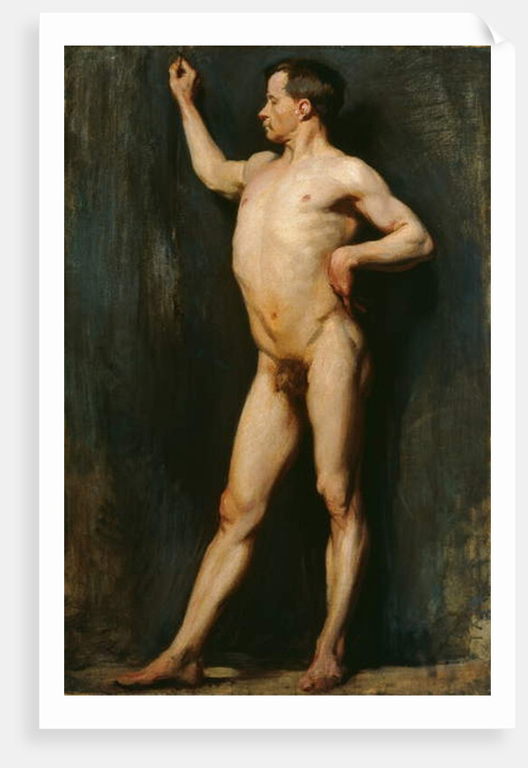 Male Figure Standing, 1899 by William Orpen