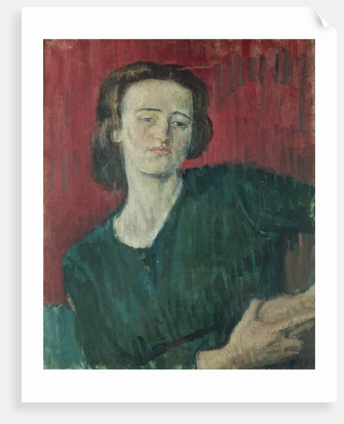 Clare Winsten, 1916 by Isaac Rosenberg