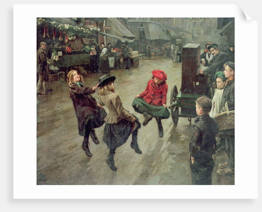London Street Children, 1904 by Edward R. King