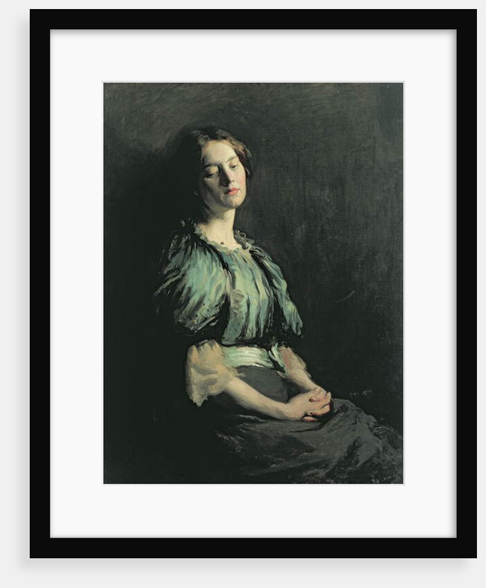 Portrait of a Girl Wearing a Green Dress, 1899 by William Orpen