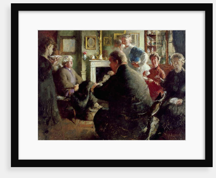 Steer at Home, 109 Cheyne Walk c.1929-30 by Henry Tonks
