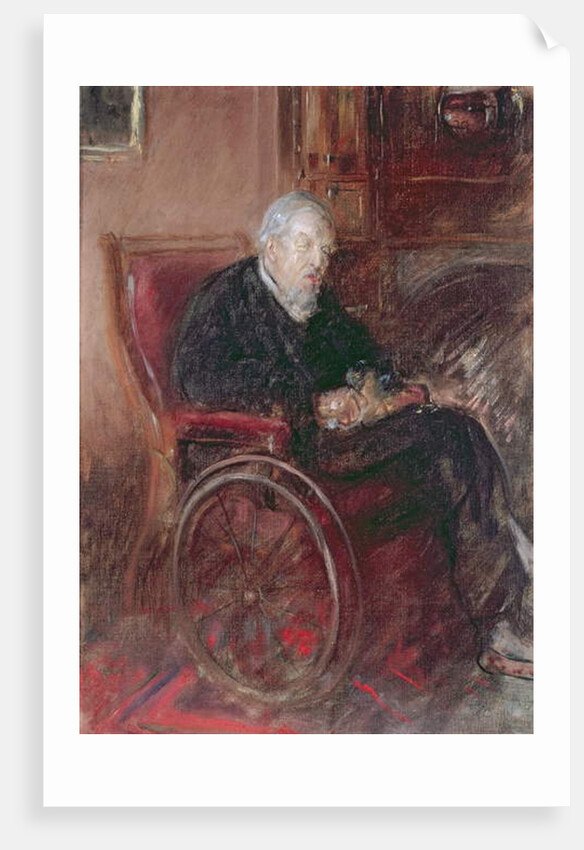 Henry Tonk's Father in a Wheelchair by Henry Tonks