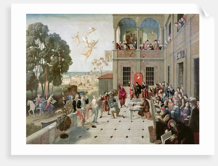 Trial Scene from 'The Merchant of Venice', 1925 by Rex Whistler