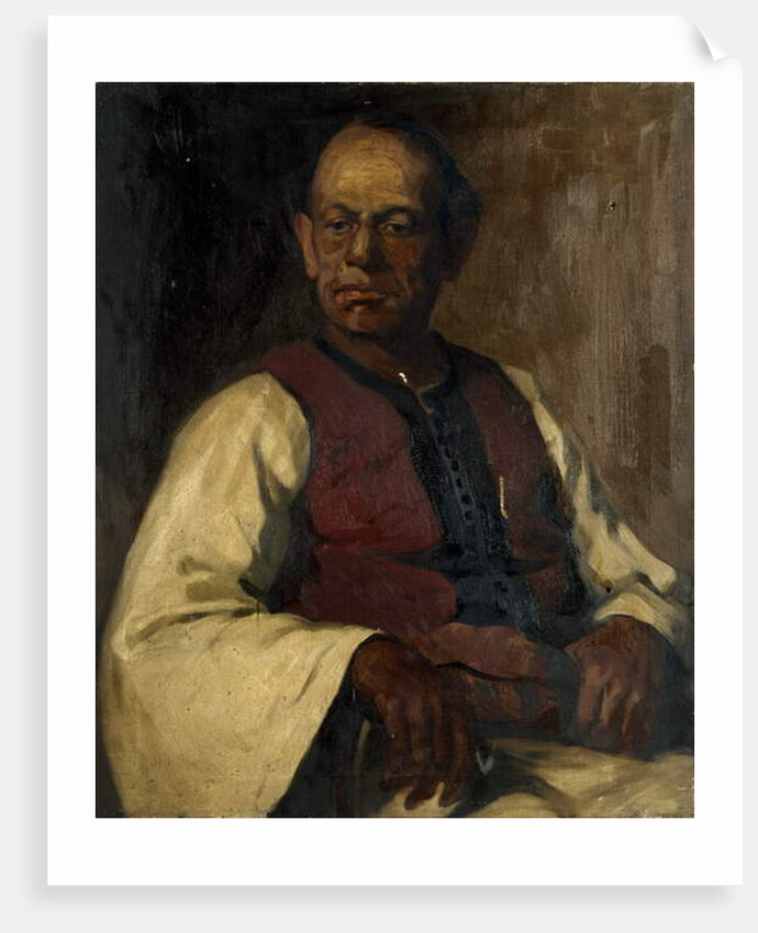 Portrait of a Moroccan, 1908 [LDUCS-5044] by Elinor Proby Adams