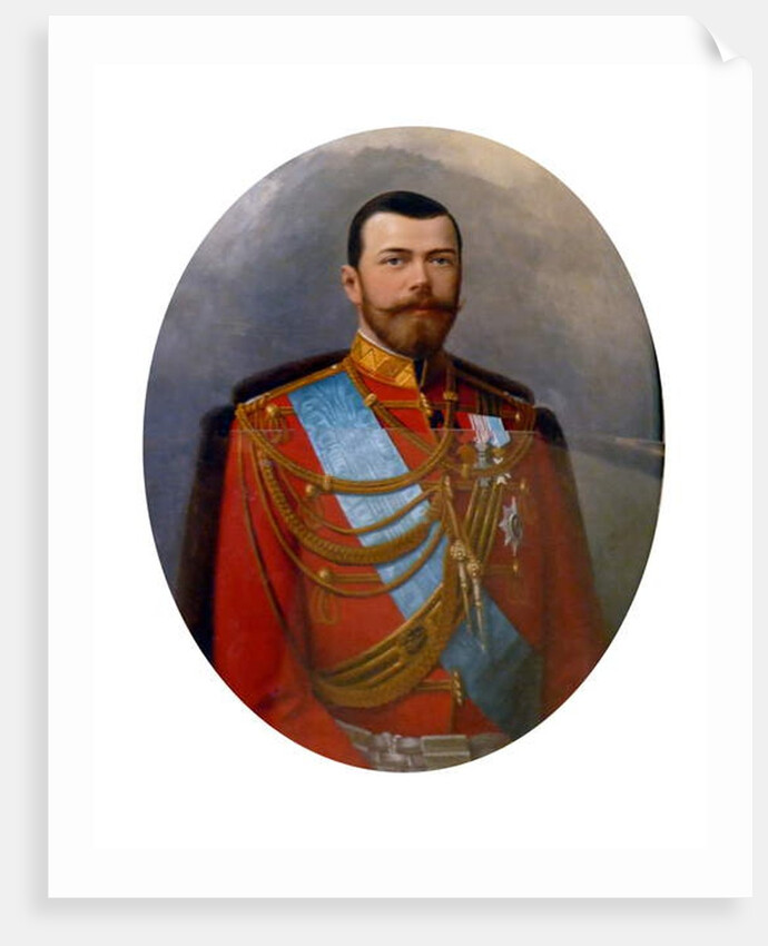 Nicholas II or Nikolai II by Russian School