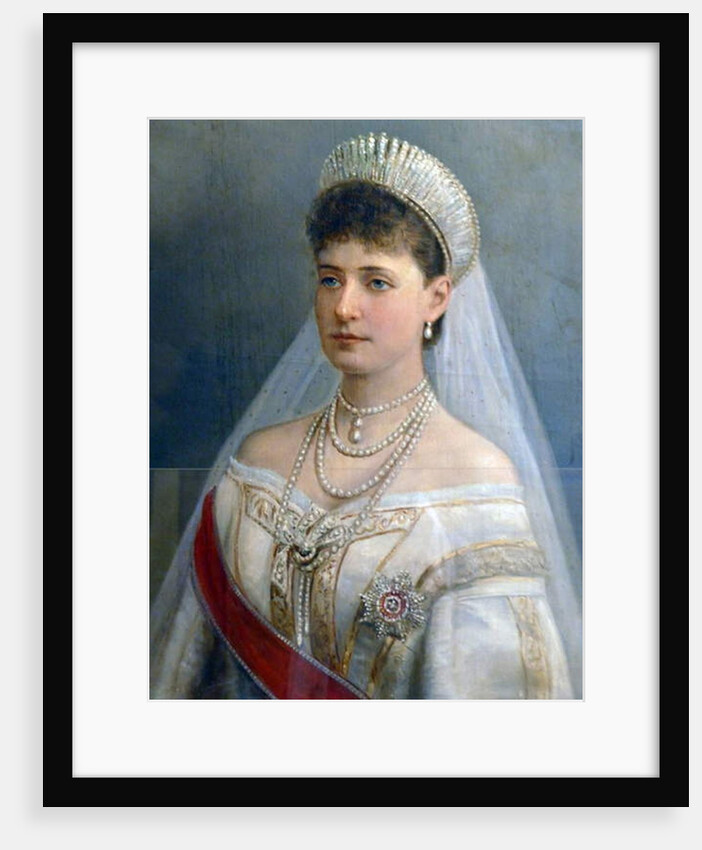 The Tsarina of Russia, Alexandra of Russia by School Russian