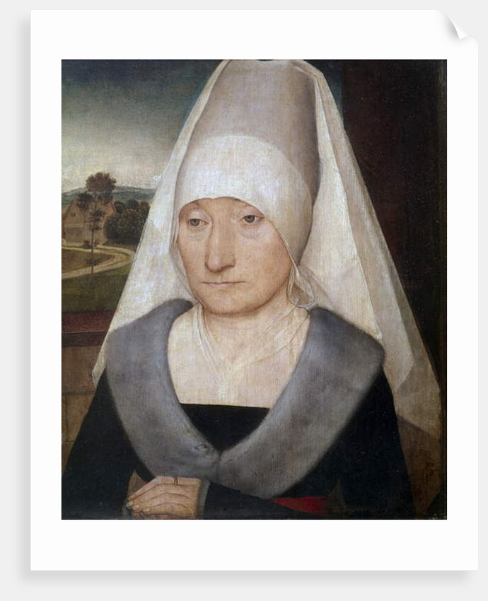 An Elderly Lady, 1470 by Hans Memling