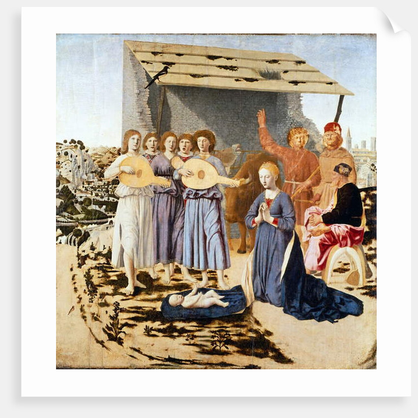 The Nativity, 1470-1475 by Piero della Francesca