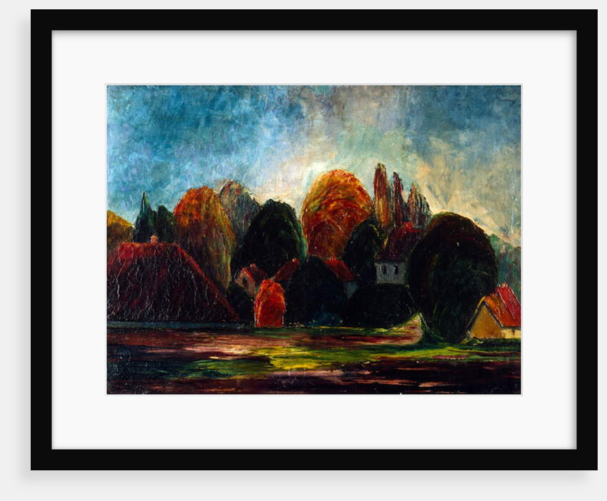 Norwegian Landscape, 1900 by Edvard Munch