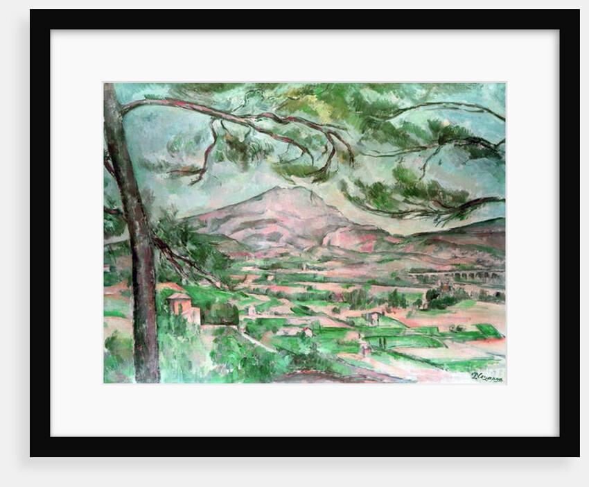 Montagne Sainte-Victoire with Large Pine, c. 1887 by Paul Cezanne